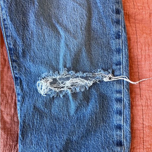 Levi's Premium 501 Distressed Jeans - Picture 10 of 13